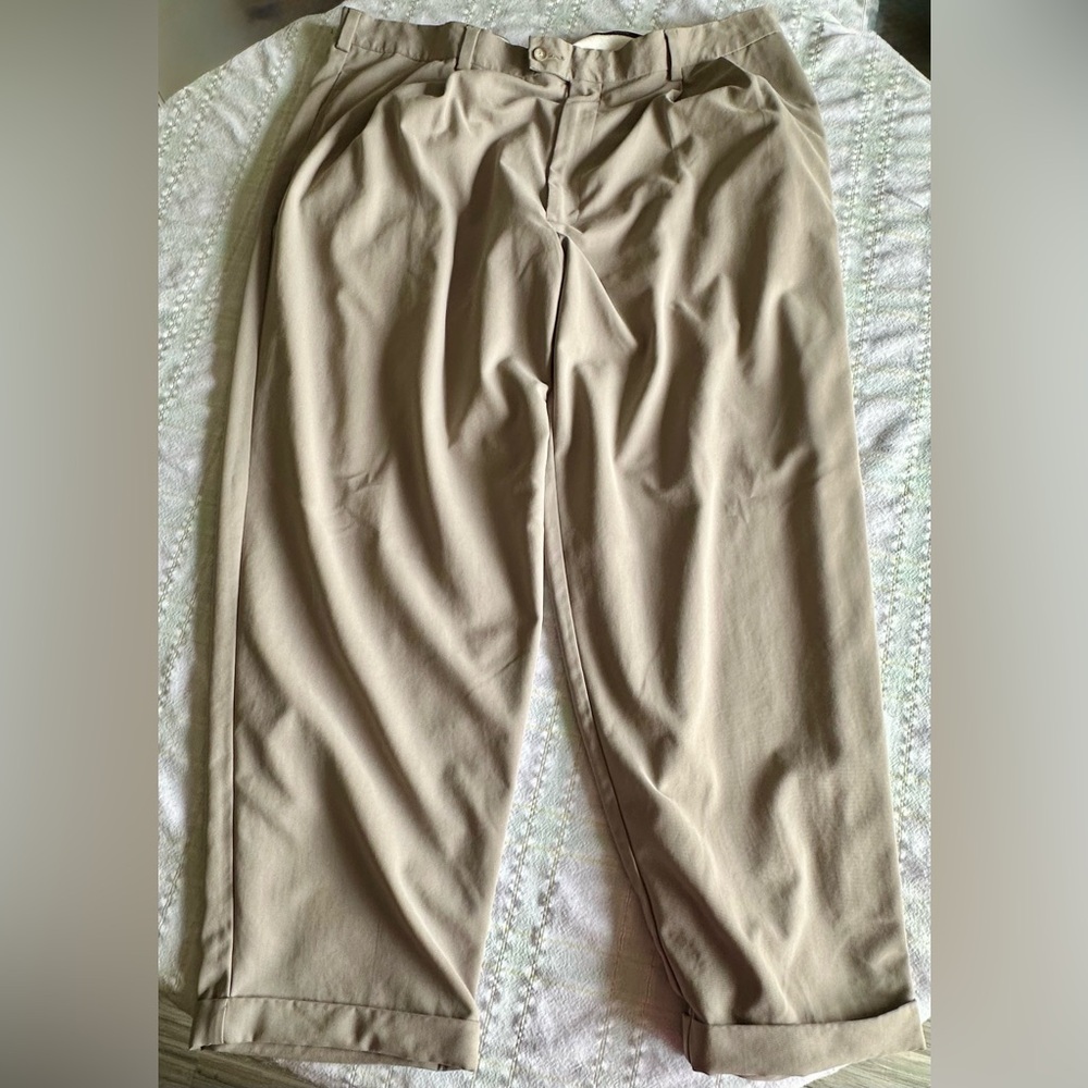 Arrow Tan Chinos Relaxed Fit Cotton Blend